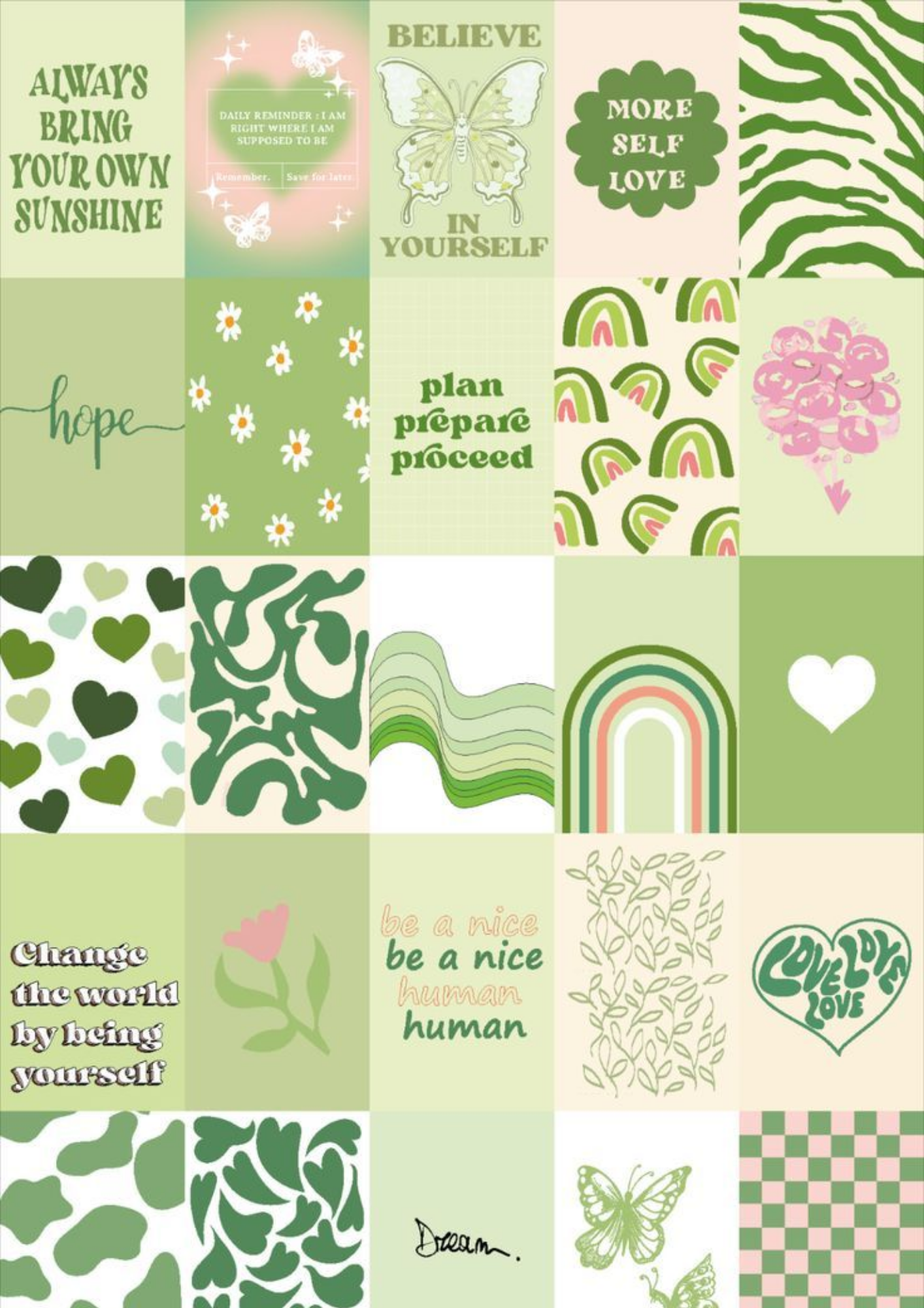 Green Journaling Kit