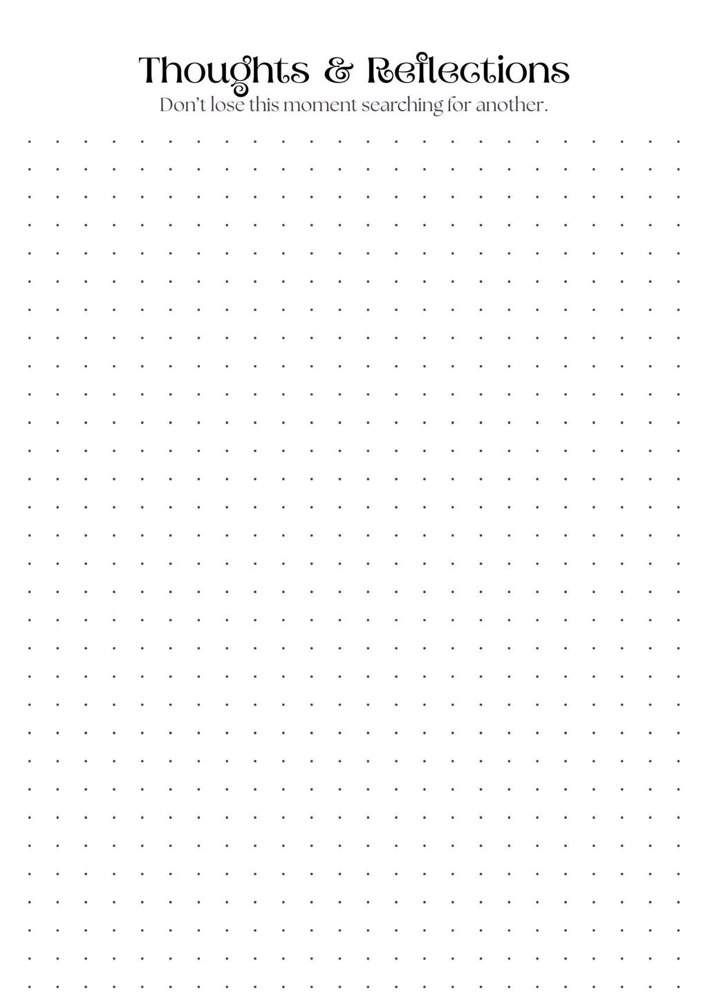 Wellness Journal