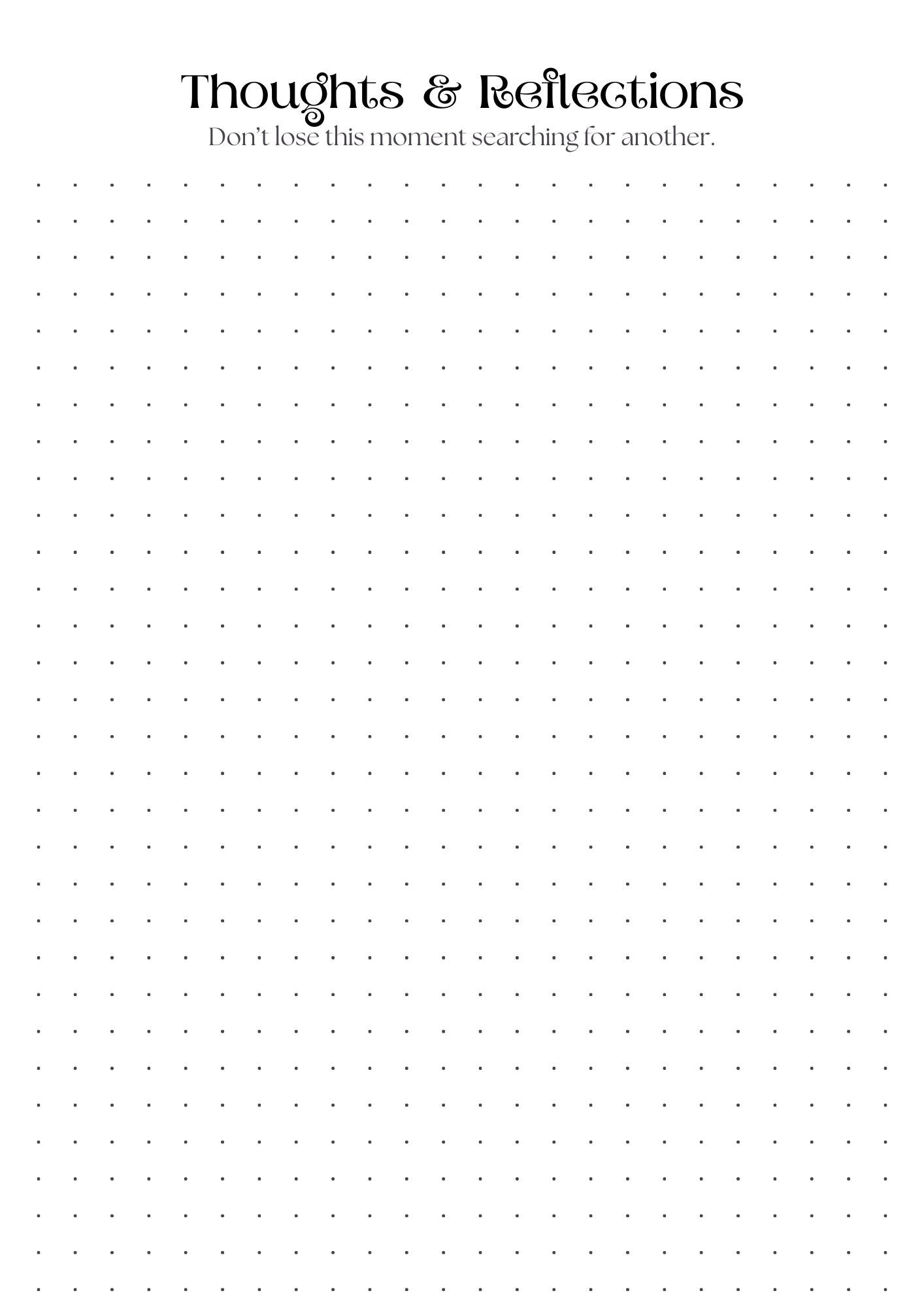 Wellness Journal