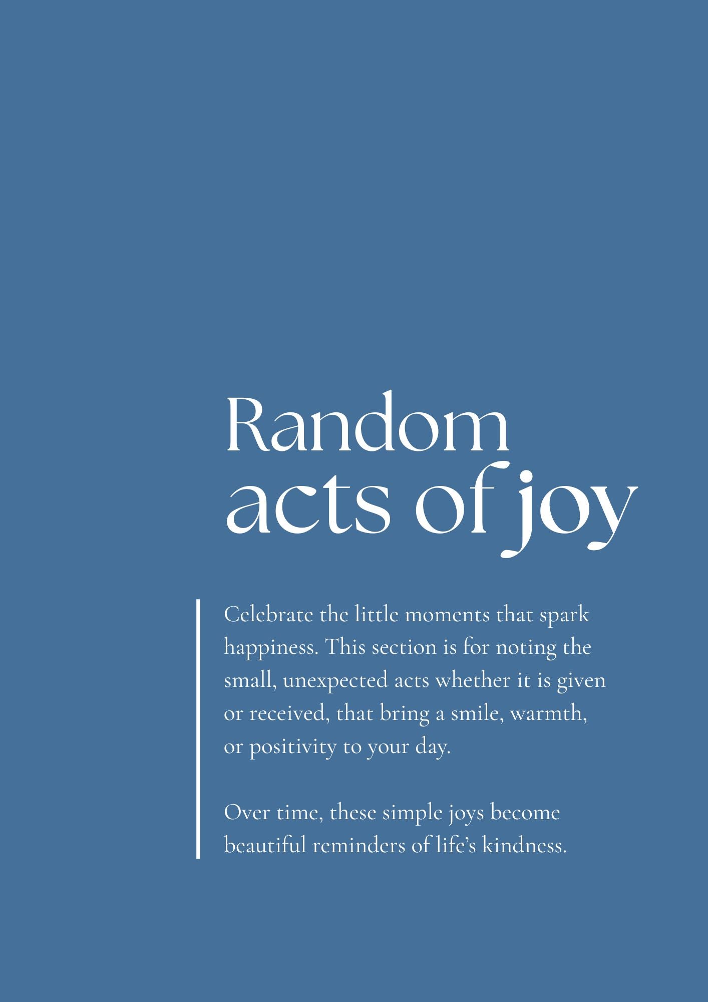 Gratitude Journal