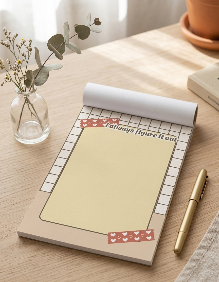 I always figure it out Notepad