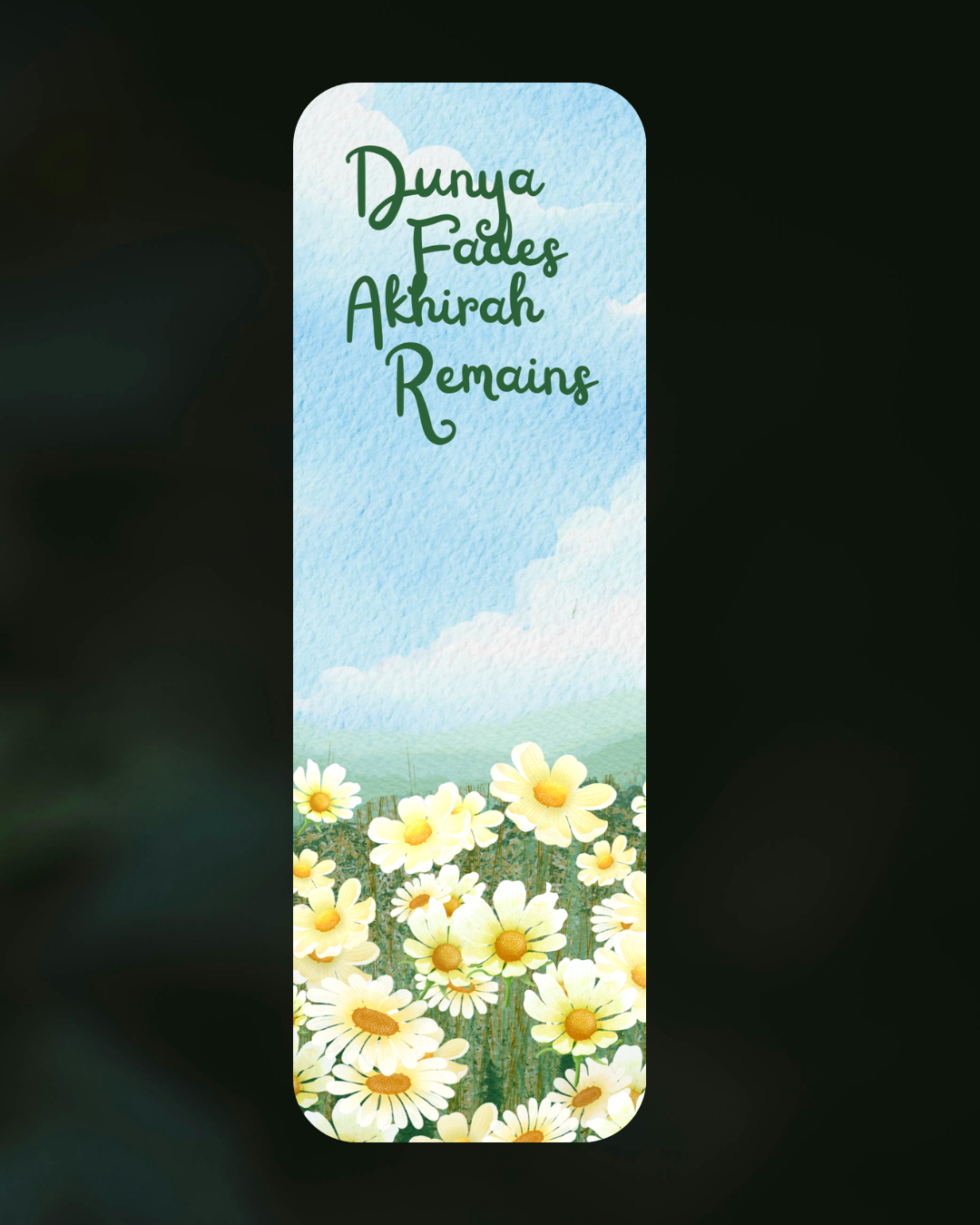 Akhirah Bookmark