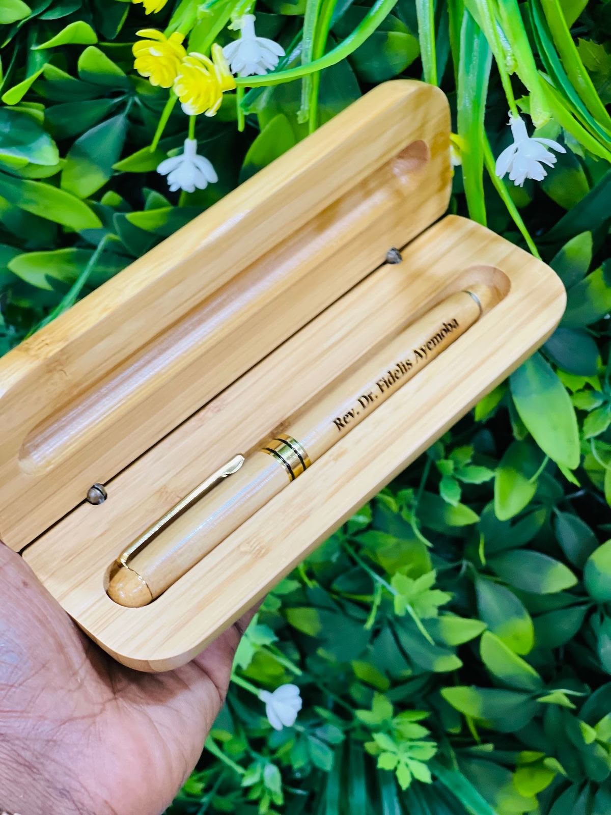 Engraved Wooden Pen
