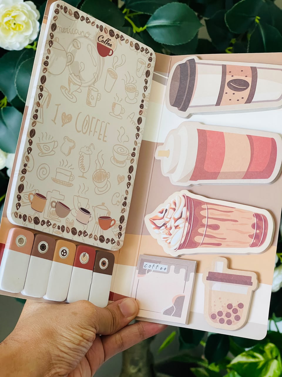 Coffee Lover Sticky Notes Set