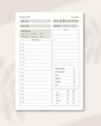 12 Month Undated Planner - Islamic